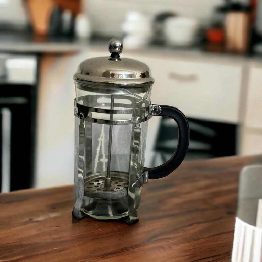 French press.